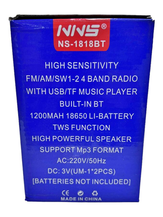 Radio NNS NS 1606 BT
