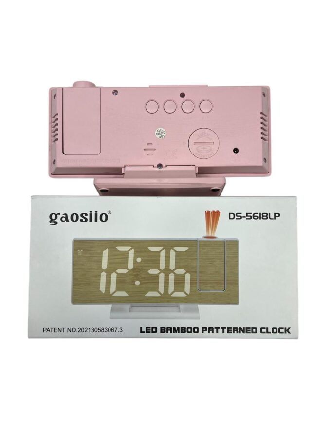 Reloj Proyector Rosado DS 5618 LP