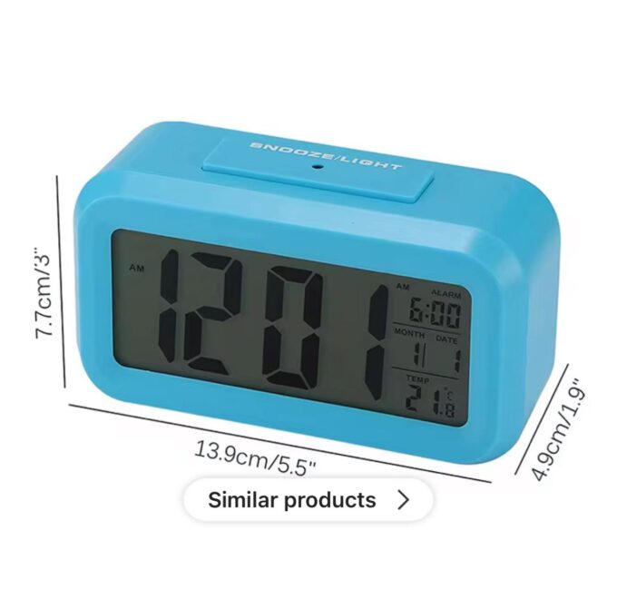 Reloj Digital Pequeño 1019S